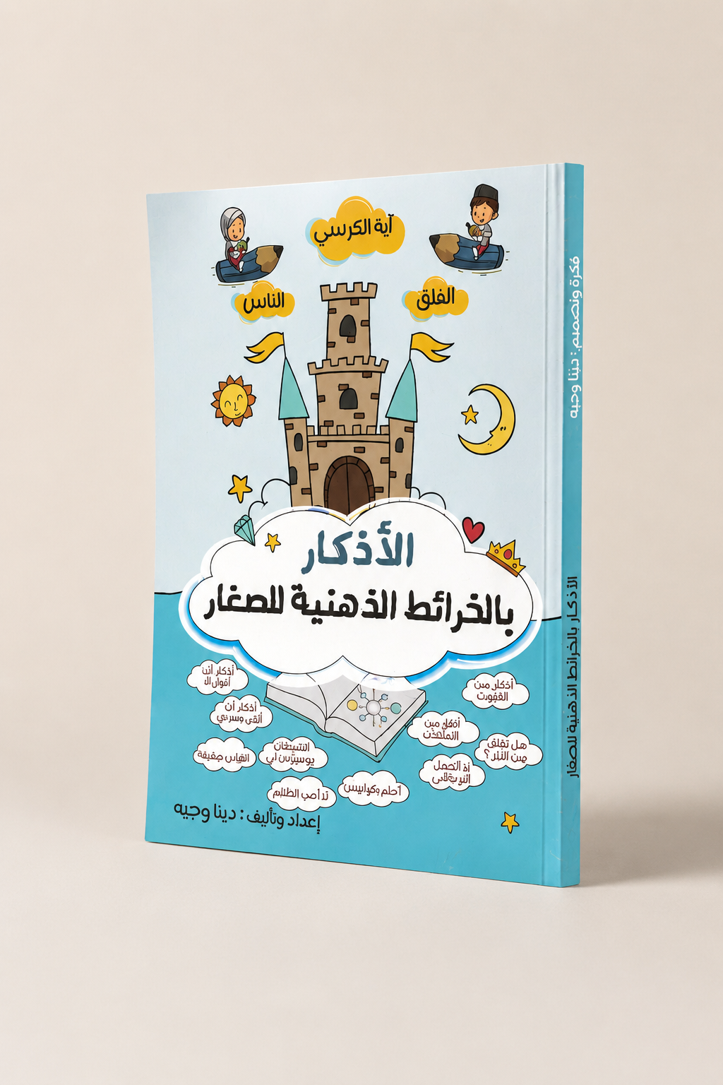 الأذكار بالخرائط الذهنية للأطفال